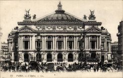 Paris CPA L'opera