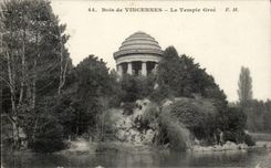 CPA Paris Wood of Vincennes the Greek temple