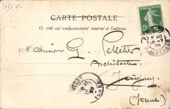 CPA Paris Ecole des Beaux Arts Monument d eDuban