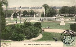 Paris CPA Jardin des Tuileries