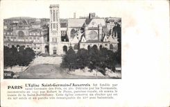 Paris CPA Eglise Saint Germain l'auxerrois
