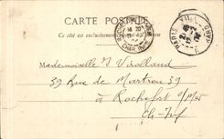 Paris CPA the lion of Belfort