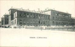 CPA Paris L'hotel Dieu