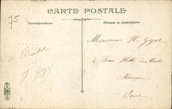 Paris CPA Vue generale prise du Louvre