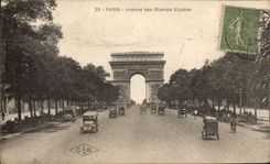 Paris CPA Which occurred of Chaps Elysees