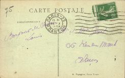 Paris CPA Medicis Fountain