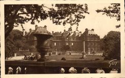 Paris CPA Palate of Luxembourg