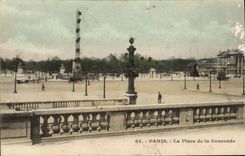 CPA Paris the place of the Harmony