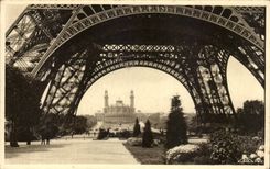 CPA Paris Le Trocadero Tour Eiffel