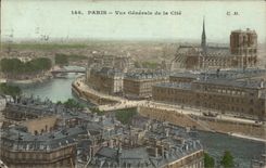 CPA Paris Vue generale de la cite