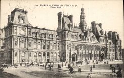 CPA Paris L'hotel de ville