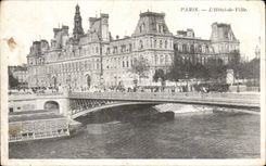 CPA Paris L'hotel de ville 