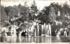 CPA Paris Bois de Boulogne La cascade