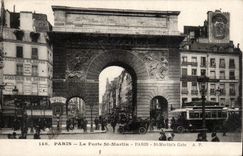 Paris CPA Gate St Martin
