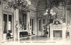 Paris CPA Comedie Francaise Le foyer