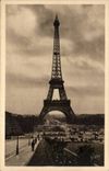 Paris CPA the Eiffel Tower