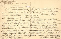 Paris CPA Palate of Trocadero