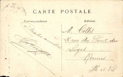 Paris CPA Bridge of bricks of the Chaumont Hillocks