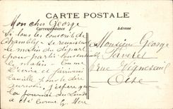 Paris CPA Hillocks Chaumont Suspended bridge