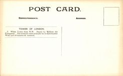 CPA Great Britain London London Tower off London