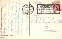 CPA Italy Italia Roma Villa Borghese Piazza di Siena