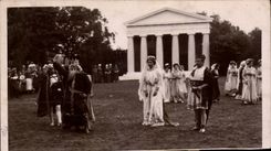 Real photo Dorser Parkstone Pool Constitution Hil road Scene of theater