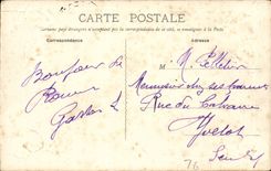 CPA Rouen the street Large bridge