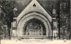 CPA Abbey of St Wandrille Holy Sepulchre