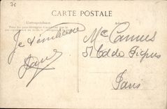 CPA Rouen View and seen field of Mars