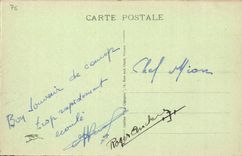 CPA Surroundings of Rouen Bonsecours Seen of the plate