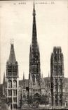 CPA Rouen the cathedral