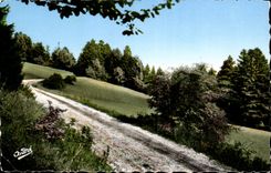CPSM Surroundings of Hauteville Lompnes Road of the collar of Rochette