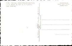 CPSM Surroundings of Hauteville Lompnes Road of the collar of Rochette