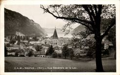 CPA Nantua View and the lake