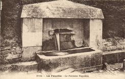 CPA the Sickle the Napoleon fountain