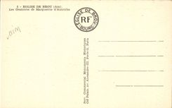 CPA Borough Church of Husks oratories of Marguerite of Austria