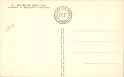 CPA Borough Church of Husks Tomb of Marguerite of Austria