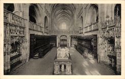 CPA Borough Church of Husks the nave seen of the chorus