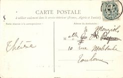 CPA Interior Albi of the cathedral