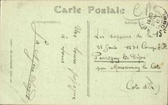 CPA Abbeville Ancien hotel of Lease places market at grasses