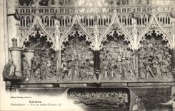 CPA Cathedral Amiens Life of Saint Firmin