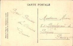 CPA Amiens Cathedral the transept seen of the gate of the virgin golden