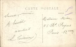 CPA Interior Amiens Cathedral Angel Angel