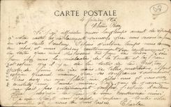 CPA Crecy the cross of king Jean de Boheme (before its restoration)