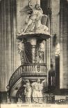 CPA Amiens the cathedral the pulpit