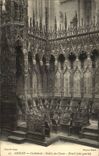 CPA Amiens the cathedral Stalls of the chorus Detail