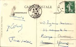 CPA Amiens Cathedral the nave