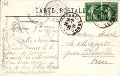 CPA Amiens Cathedral Porch of Saint Firmin