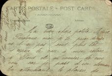 CPA Montdidier Ruins Street of Roye