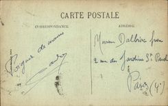 CPA Amiens the cathedral the Baptismal font